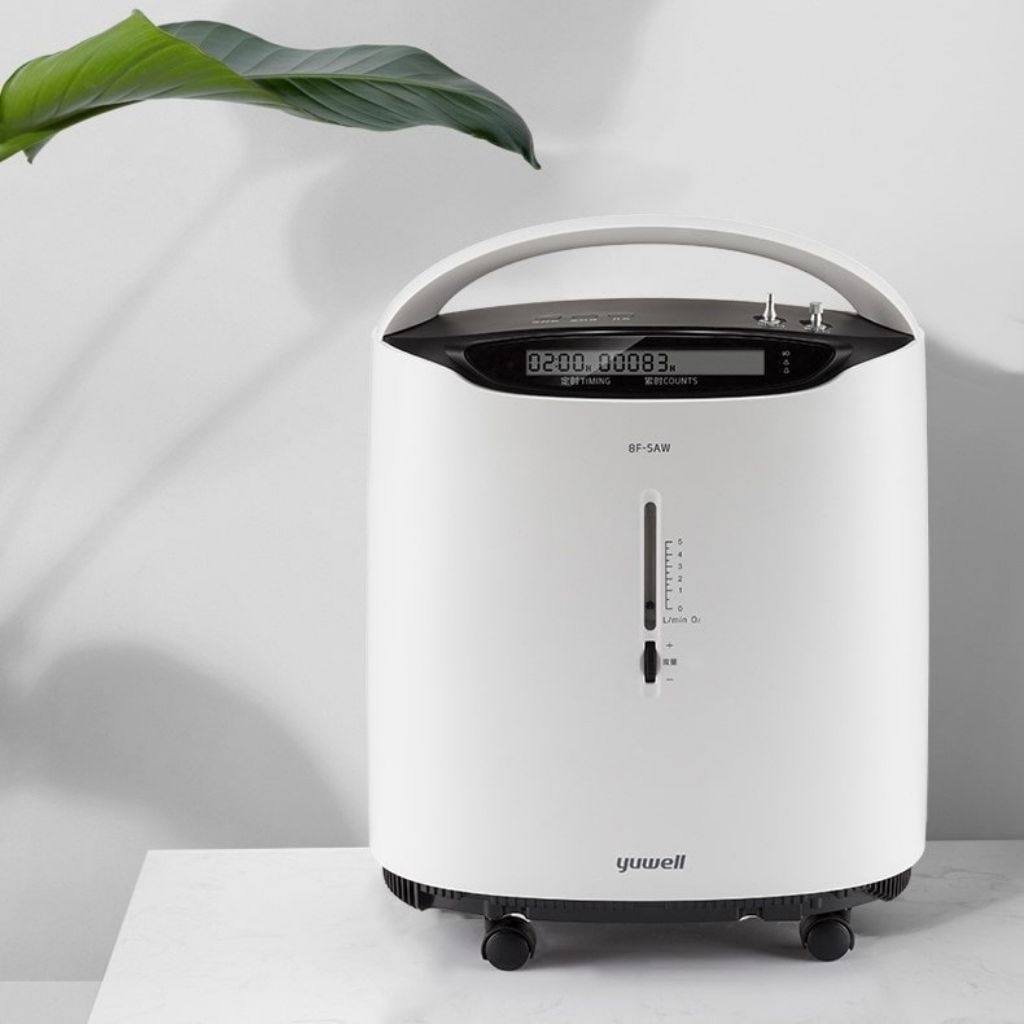 เครื่องผลิตออกซิเจน ขนาด 5 ลิตร Yuwell รุ่น 8F-5AW มือสอง