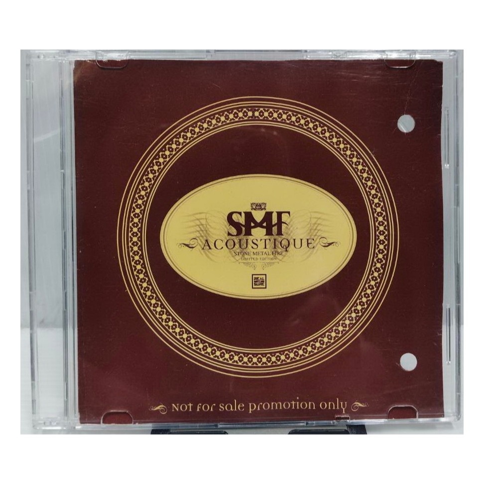 CD SMF ACOUSTIQUE แผ่นซิงเกิ้ล 4เพลง ปกแผ่นสวยสภาพดีมาก ปกเจาะ แผ่นแท้ AA