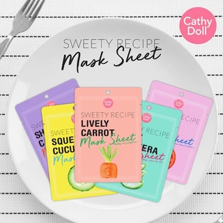 Cathy Doll สวีทตี้เรซิพีมาส์ก 25g เคที่ดอลล์ (มาส์ก มาส์กหน้า)