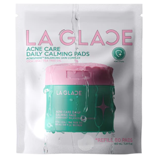 LA GLACE - Acne Care Daily Calming Pads Acnesphere™ Balancing Skin Complex (Refill Size) ลา กลาส แอคเน่ คาล์มมิ่ง แพด