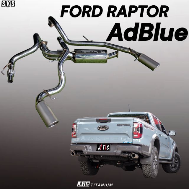 ท่อคู่ FORD RAPTOR AdBlue® - JTC TITANIUM