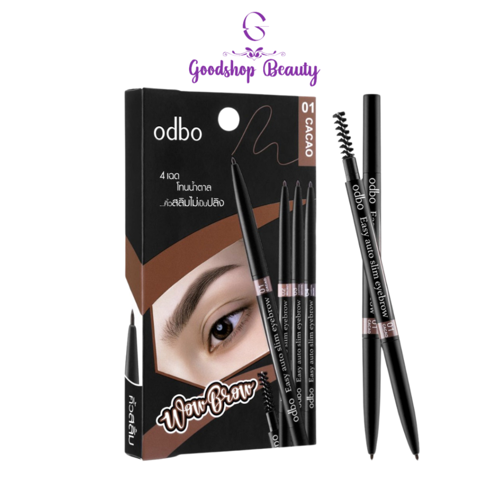 Odbo Easy Auto Slim Eyebrow 0.1g. ดินสอเขียนคิ้วออโต้ OD781