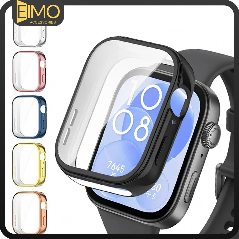 อ่อนนุ่ม TPU กรณีแสดง for Huawei Watch Fit 3 4 อุปกรณ์ป้องกันหน้าจอกันชนแบบเต็มรูปแบบ Smartwatch Huawei Fit 4 Pro