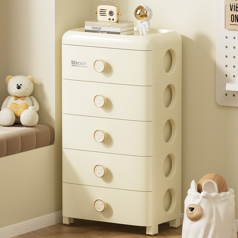 MULI โต๊ะข้างเตียง ลิ้นชักเก็บของ วางไว้ในห้องนอนหรือข้างเตียง มีล้อ ห้องนอนเด็กผู้หญิง สไตล์โมเดิร์นมินิมอล