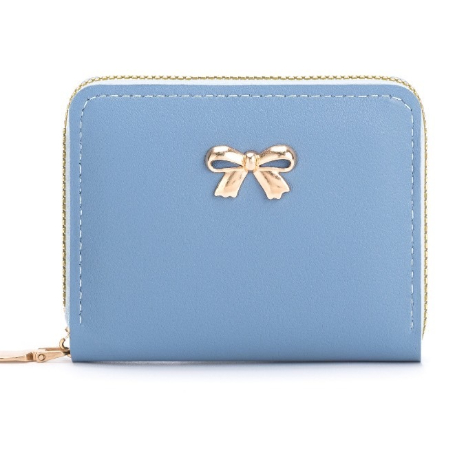 กระเป๋าสตางค์ใบเล็ก โลโก้น่ารัก (GC-088) น้ำหนักเบา เก็บเหรียญ เก็บธนับตร