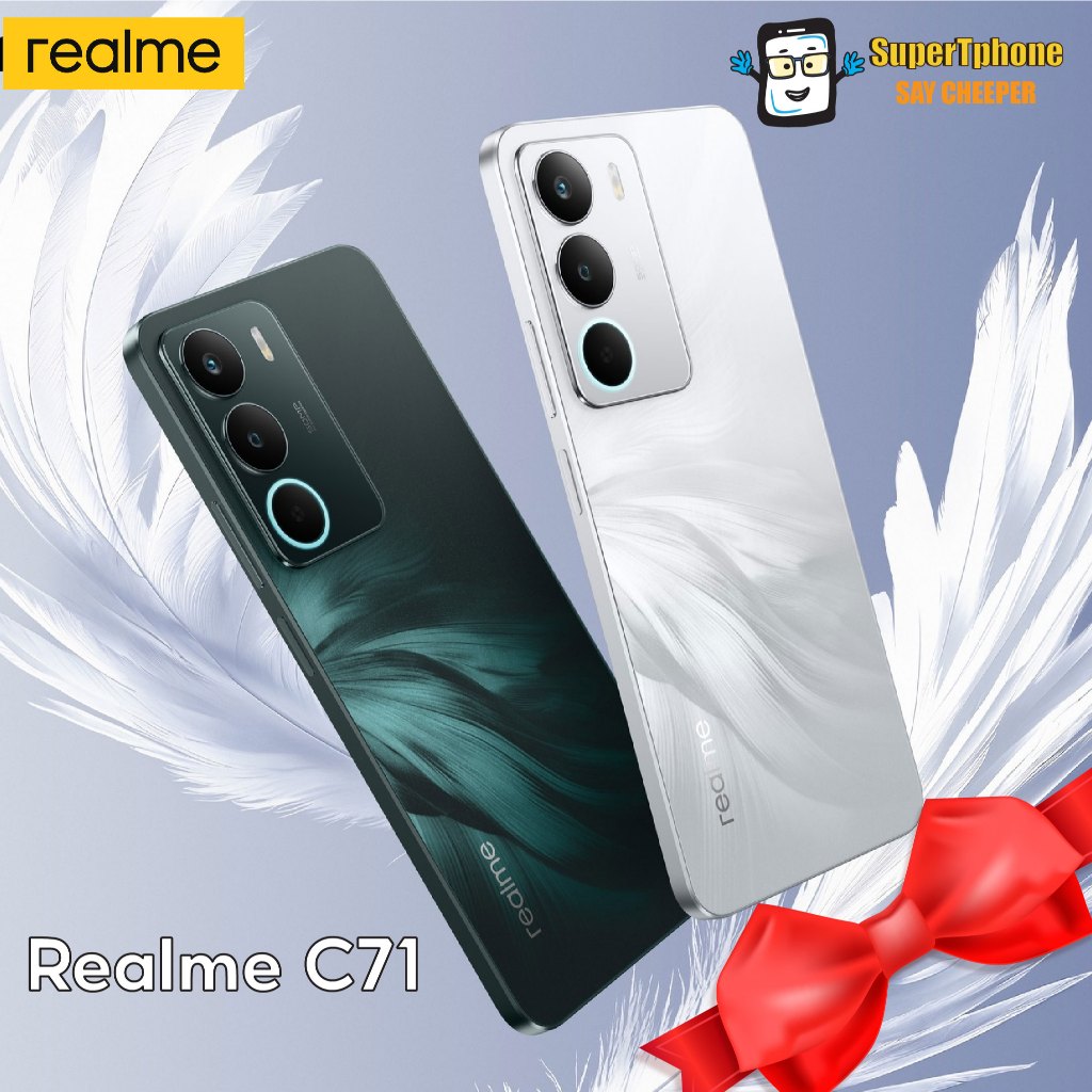 Realme C71 (8+128GB)แบต 6300mAh l จอแสดงผล 120Hz(By Shopee  SuperTphone1234)
