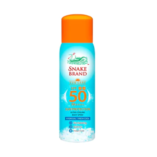 SNAKE BRAND Sun Care Sun Protection Ultra Cooling Body Spray SPF50 PA++++ สเปรย์กันแดด 100ml
