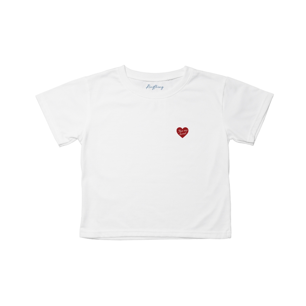 Mini  You are loved ผ้านุ่มใส่สบายสวมใส่ง่าย ใส่ได้ในทุกๆวัน By Anything studio