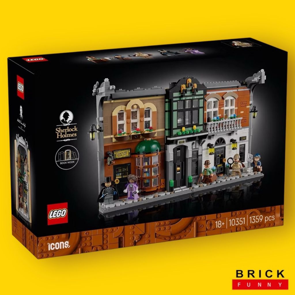 Lego icons 10351 Sherlock Holmes: Book Nook  ของแท้ 100% สินค้าเข้าใหม่❤❤❤