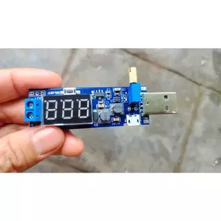 โมดูลพาวเวอร์ซัพพลาย แปลง USB เพิ่ม-ลดแรงดัน Step Up - Down DC-DC 5V to 1.2 -24V LED Digital