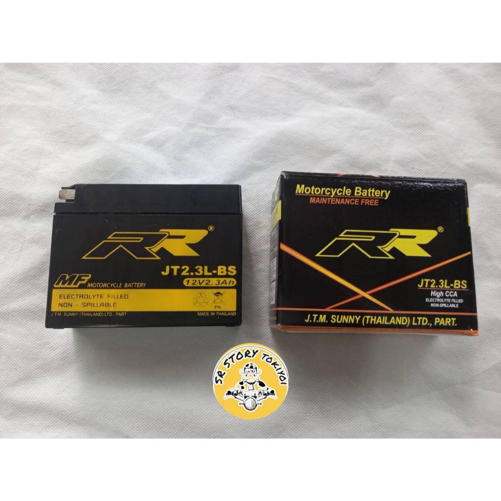 #SR400 แบตเตอรี่ RR JT2.3L-BS