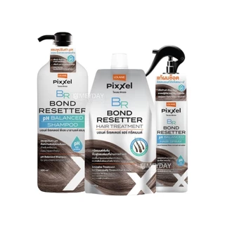 Lolane Pixxel Bond Resetter โลแลน พิกเซล บอนด์ รีเซตเตอร์ แชมพู ทรีตเมนต์ สเปรย์ 140ml.-500ml