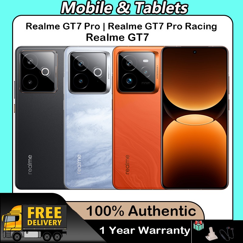 Realme GT7 Pro | Realme GT7 Pro Racing Snapdragon 8 Elite | Realme GT7 Mediatek Dimensity 9400+