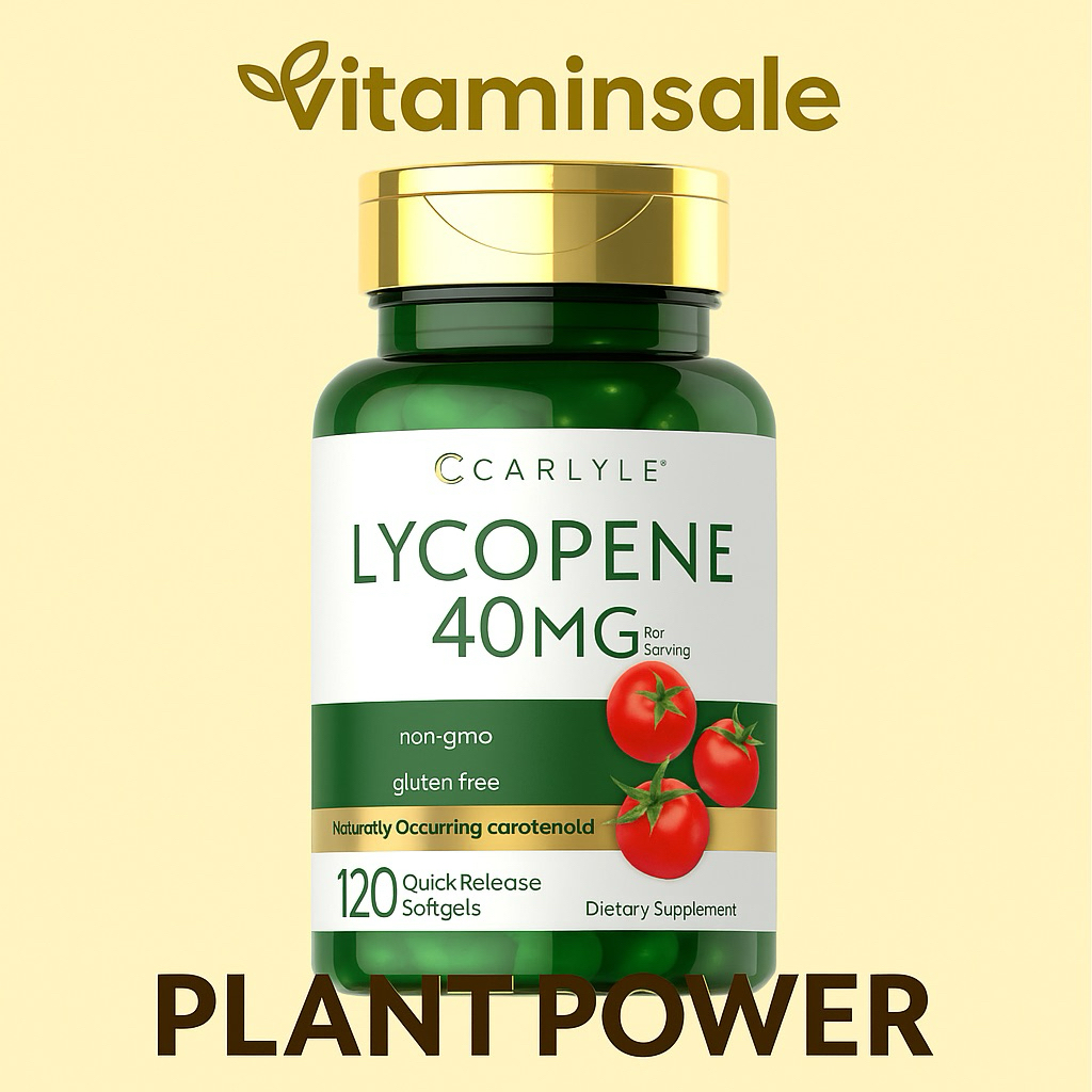 Carlyle Lycopene 40mg 120 เม็ด สารสกัดไลโคปีนเข้มข้น จากมะเขือเทศ