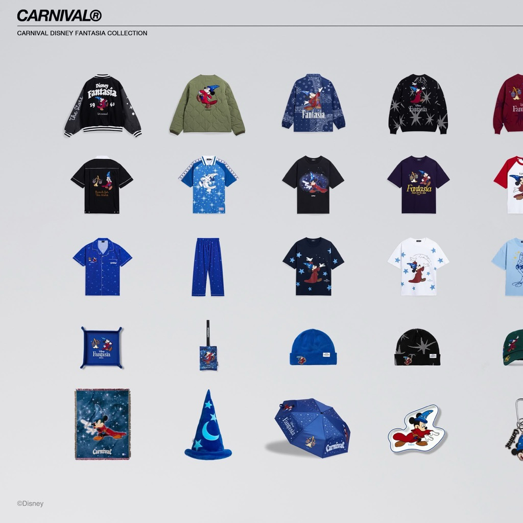(พร้อมส่ง) ของแท้ 100% CARNIVAL® Disney Fantasia Collection JACKET / CARDIGAN / JERSEY
