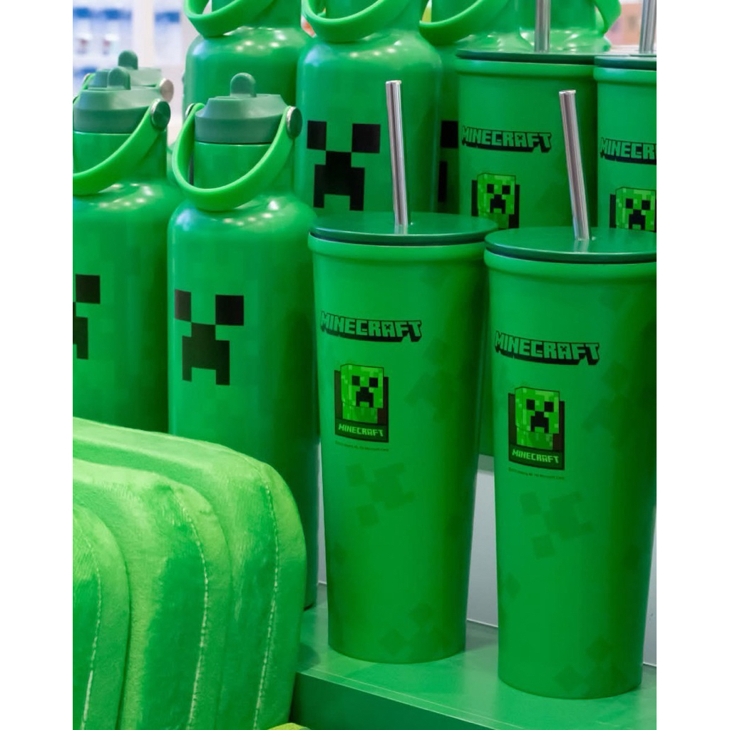 𝗠𝗶𝗻𝗲𝗰𝗿𝗮𝗳𝘁 𝗖𝗿𝗲𝗲𝗽𝗲𝗿 𝗦𝘁𝗮𝗶𝗻𝗹𝗲𝘀𝘀 𝗦𝘁𝗲𝗲𝗹 𝗠𝘂𝗴 𝟲𝟱𝟬 𝗺𝗹🟩 แก้วน้ำเก็บอุณหภูมิมายคราฟ