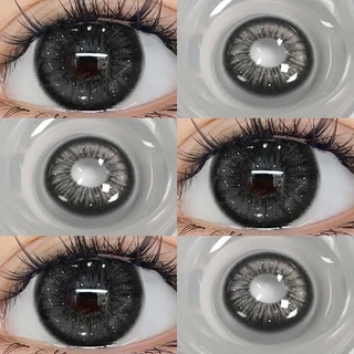 Midroo Star Sea Brown🌟 เลนส์ขยายรูม่านตา บิ๊กอาย 14.5mm สีธรรมชาติรายเดือน ✨ 1 คู่ แถมเคสฟรี COD