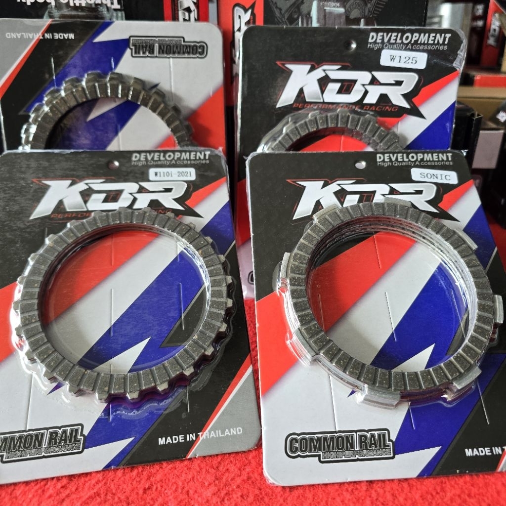 แผ่นคลัท KDR W125 W110i(เท้า-มือ) W100 SONIC คลัทผสมคาร์บ้อน เอาอยู่แม้กับรถแรงม้าเยอะ รูปที่ 5