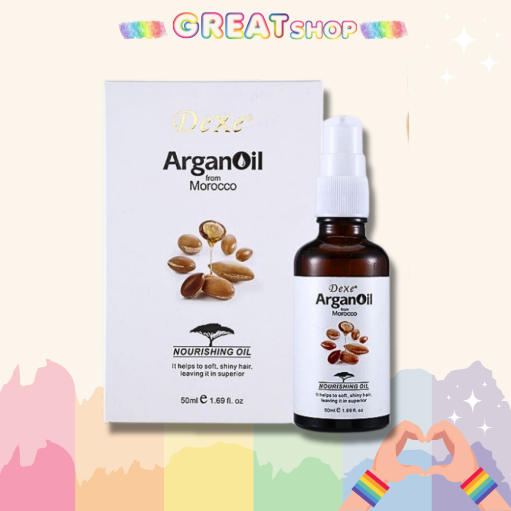 Dexe Arganoil from morocco ออยล์บำรุงผม✨👑