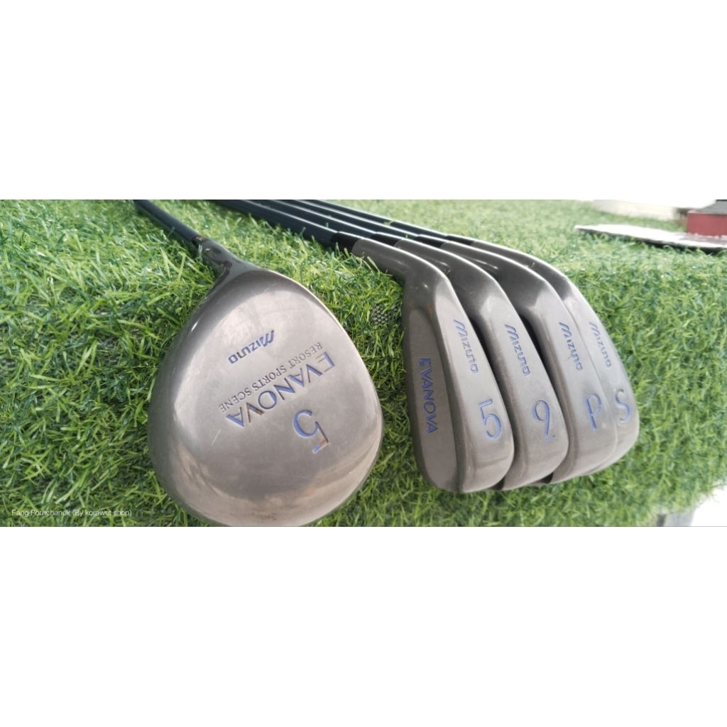 ไม้กอล์ฟมือสอง ชุดเหล็กเลดี้มือซ้าย MIZUNO EVANOVA