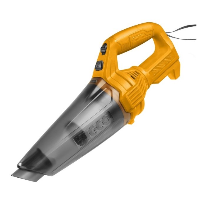 INGCO เครื่องดูดฝุ่นไร้สาย 12V. รุ่น CVLI2026 ความจุ 0.5 ลิตร สายชาร์จ USB type-C 5V. 2A. (อิงโก้)  