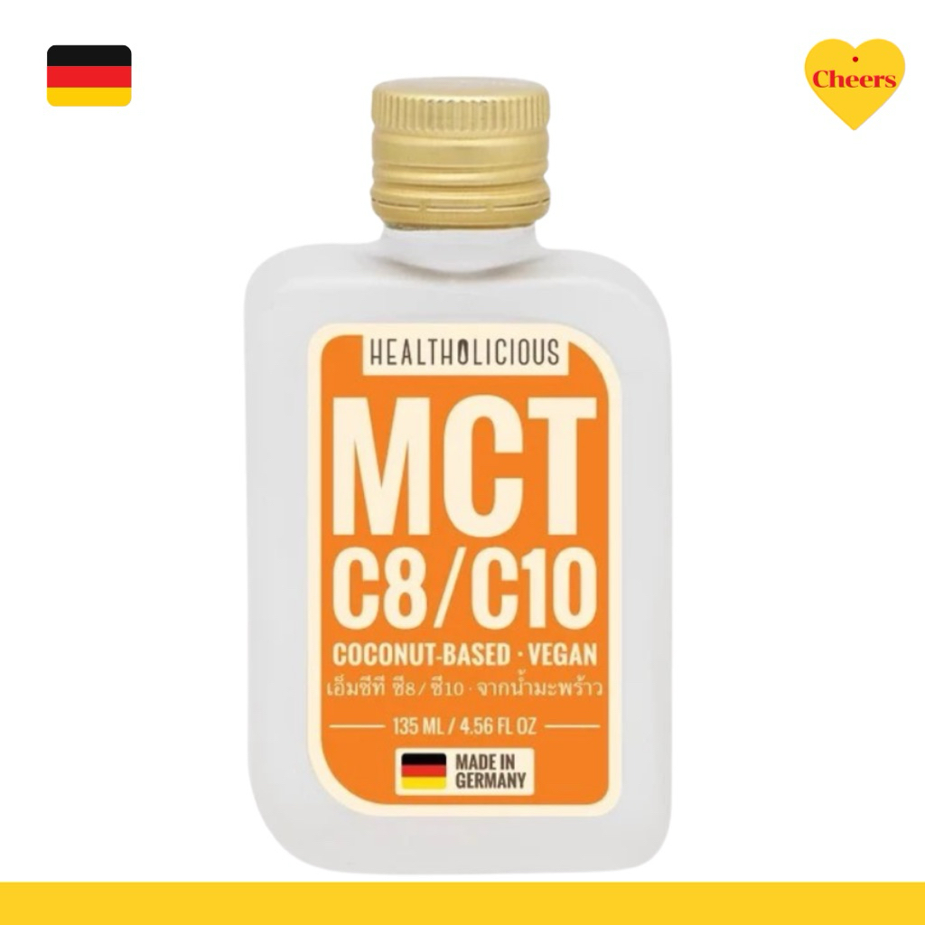 Coconut MCT OIL  60:40 (C8/C10) เอ็มซีที ออยล์  น้ำมันมะพร้าว135ml.