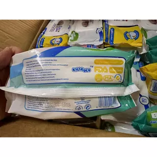 (พร้อมส่ง)ทิชชู่เปียกสำหรับเด็ก1แพ็ค 80แผ่นไม่มีกลิ่นเหมาะสำหรับทารก