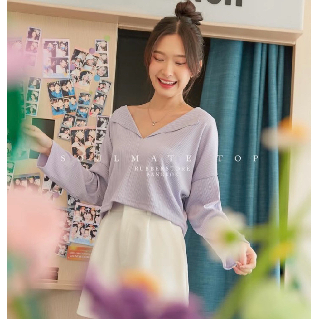 Rubberstore >> Soulmate top >> purple