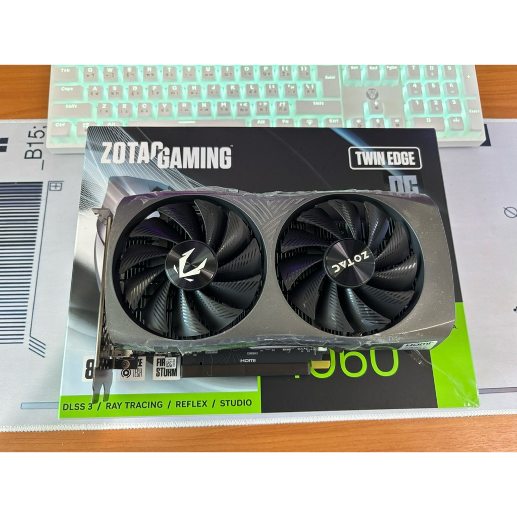 🔥 GEFORCE RTX 4060 ZOTAC 8GB🔥มือสอง
