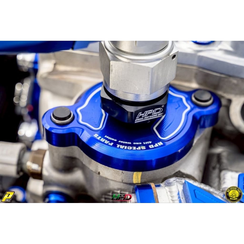 แป้นคอน้ำบนHPD ตรงรุ่น isuzu D-max/All-new  พร้อมเกลียวAN16