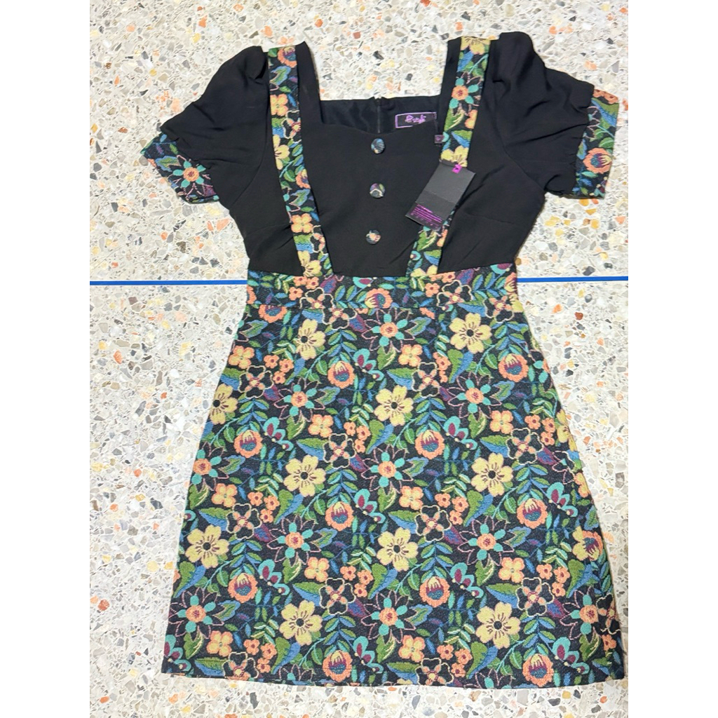 พร้อมส่ง เดรสทำงาน ป้าย ap style size L ยาว 34 มือ1 สวยมาก