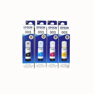 Epson หมึกแท้รุ่น T00V (003) Ink Bottle BK / C / M / Y และ PACK 4 สี