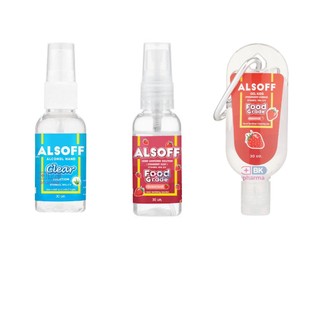 Alsoff Hand Spray แอลกอฮอล์สเปรย์ แอลกอฮอล์ Alcohol แอลกอฮอล์น้ำ 100 ml 1 ขวด