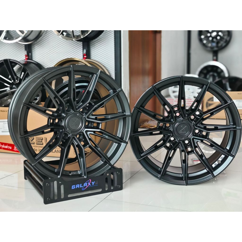 แม็กขอบ 18 GRAXY 6/139 รวมทุกลาย ทุกสี (4วง)
