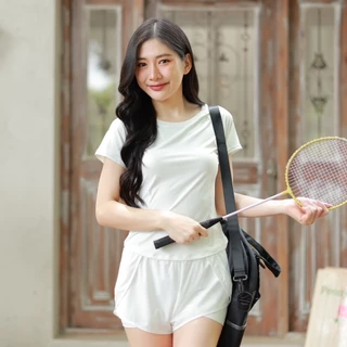 Darlyn - Brooke Tee เสื้อกีฬา เสื้อวิ่ง เสื้อออกกำลังกายแขนสั้น