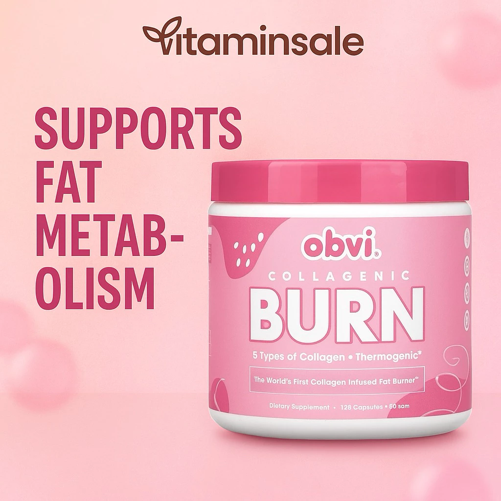 Obvi Collagenic Burn 120 แคปซูล คอลลาเจนเสริมสุขภาพผิวและร่างกาย thumbnail 5