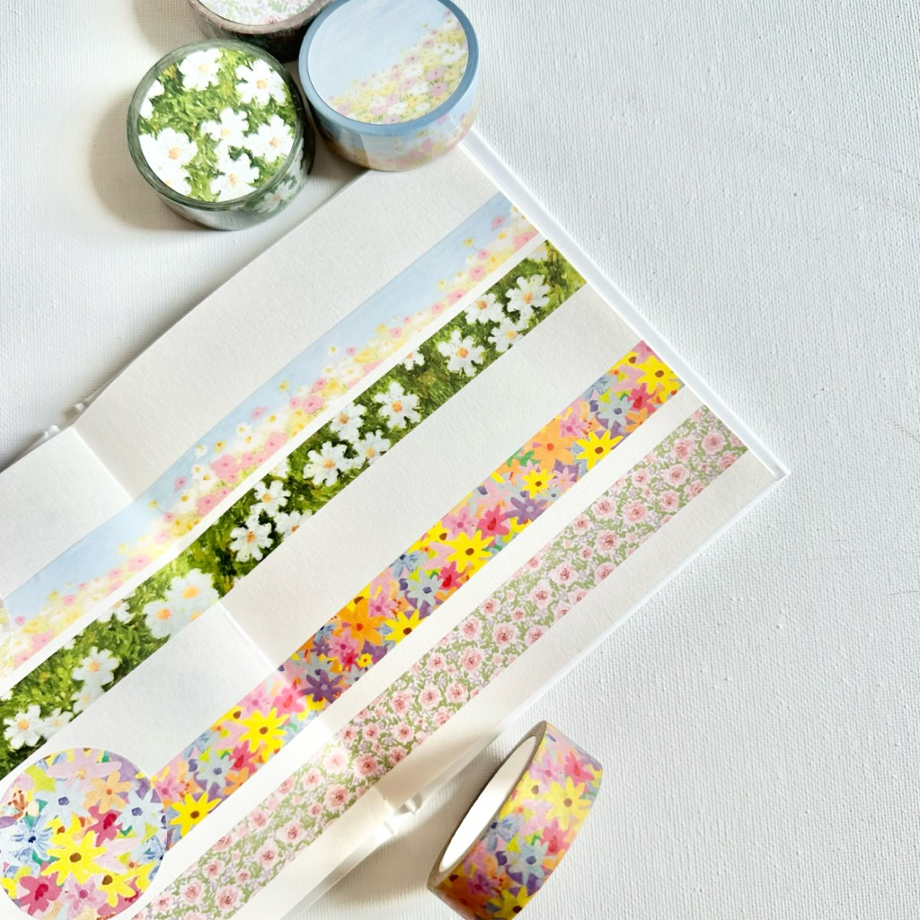 เทปกระดาษ washi tape วาชิเทป เทปตกแต่ง