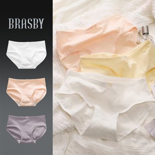🎉Brasby🎉กางเกงในหญิงผ้าฝ้ายแท้ 100% ❤️ เกรดพรีเมียม ✨ เนื้อน…