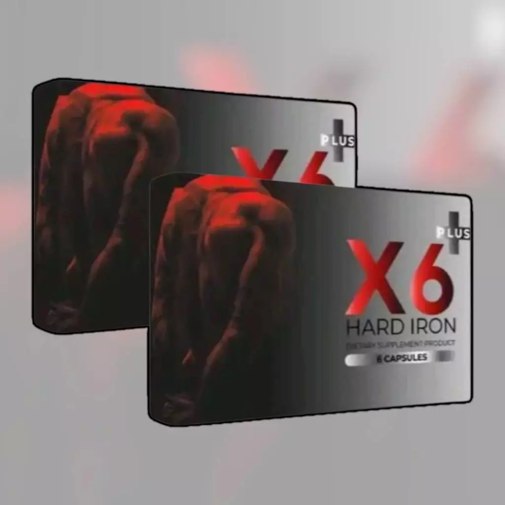 โปร 2 กล่อง X6 Plus เอ็กซ์หก พลัส ผลิตภัณฑ์อาหารเสริมชาย 2 กล่องสุดคุ้ม