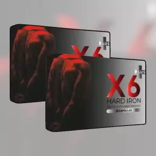 โปร 2 กล่อง X6 Plus เอ็กซ์หก พลัส ผลิตภัณฑ์อาหารเสริมชาย 2 กล่องสุดคุ้ม