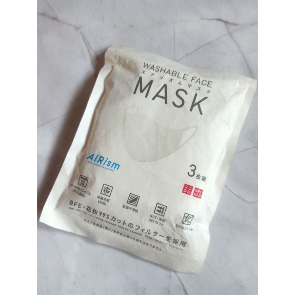 Uniqlo🇯🇵 Airism Maskผ้า size M