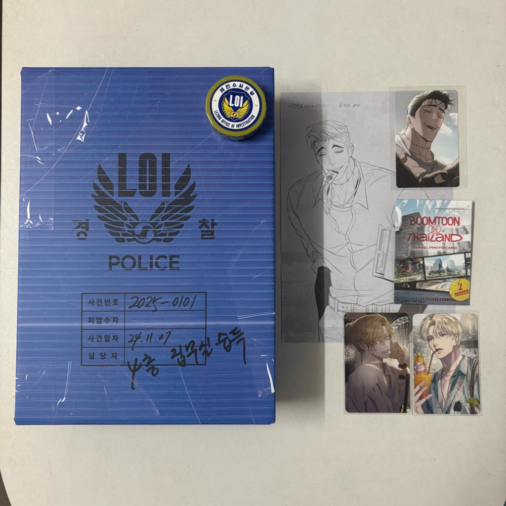 [พร้อมส่ง✅] Lezhin Project MD - set กูวอน + การ์ดเที่ยวไทยอีฟ,ซออิน