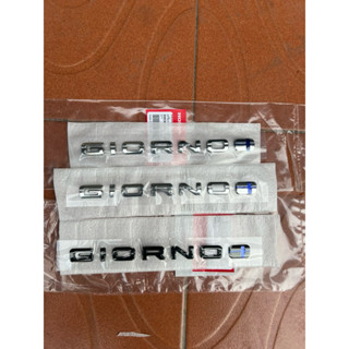 โลโก้ Giorno เดิมแท้ศูนย์Honda 100% มีสองสีตามตัวรถ พร้อมส่ง