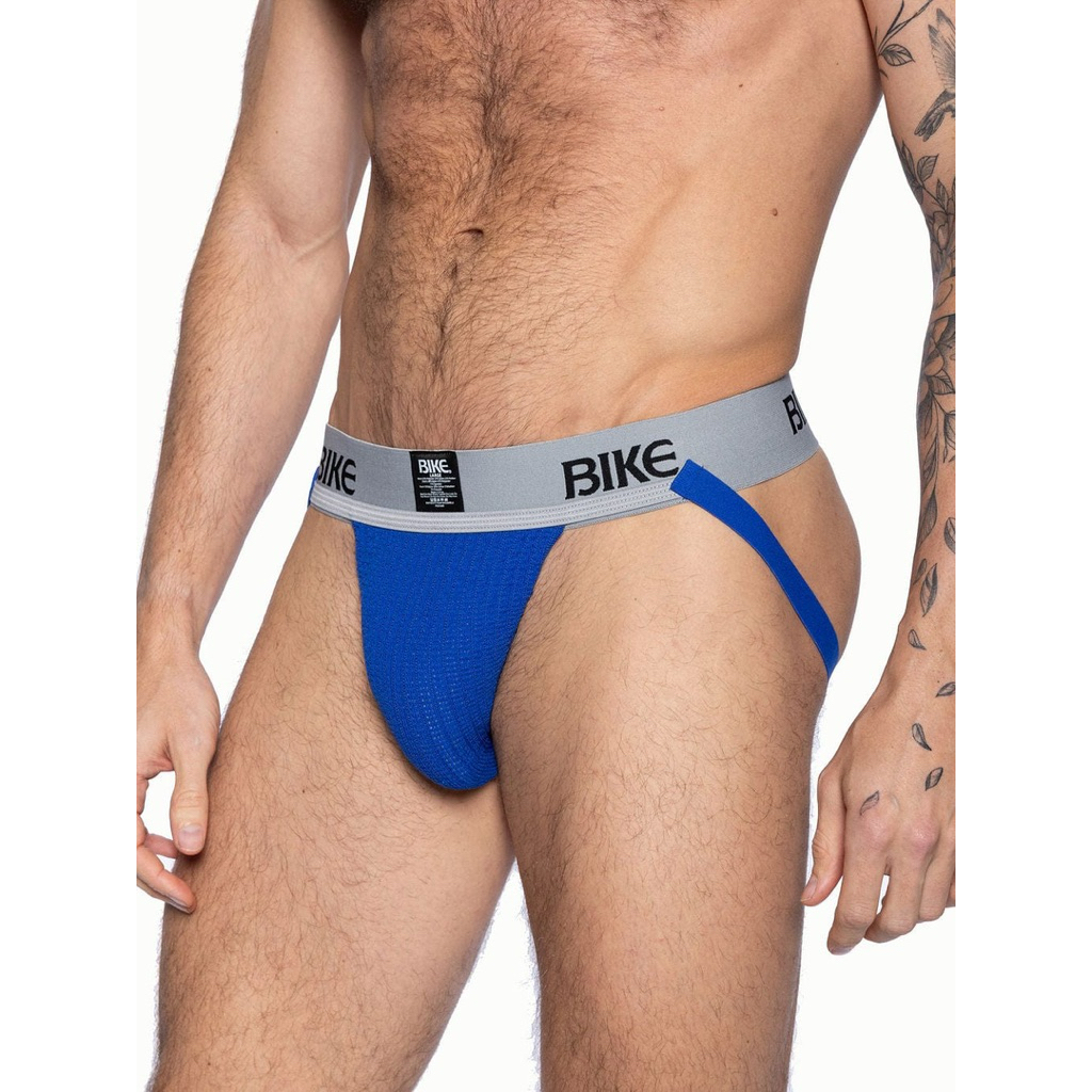 BIKE Classic Jockstrap blue L กางเกงในชาย