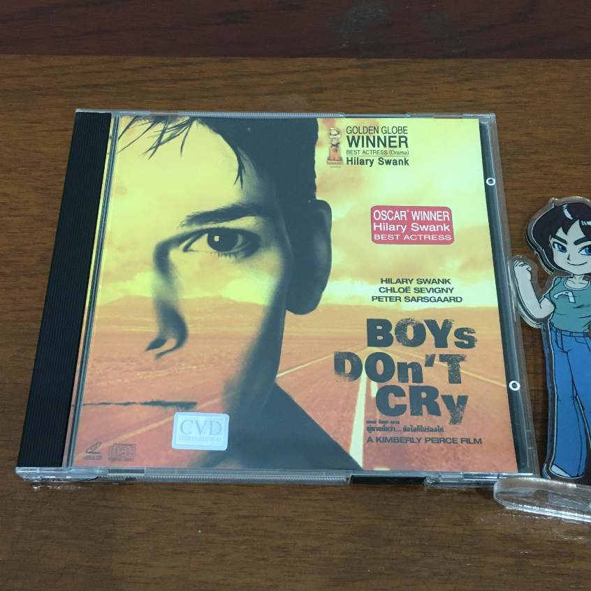 (มือสอง) VCD Movie Boys Don't Cry : ผู้ชายนี่หว่า...ยังไงก็ไม่ร้องไห้ (ปี 2543) ลิขสิทธิ์แท้