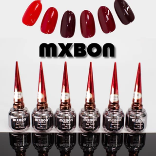 สีทาเล็บเจล💄 MXBON💄สีแดงไวน์สวย เซ็กซี่ ทาแล้วมือขาวดูแพง แถมติดทนนาน ขนาด15ml.🌈พร้อมส่งในไทย🌈