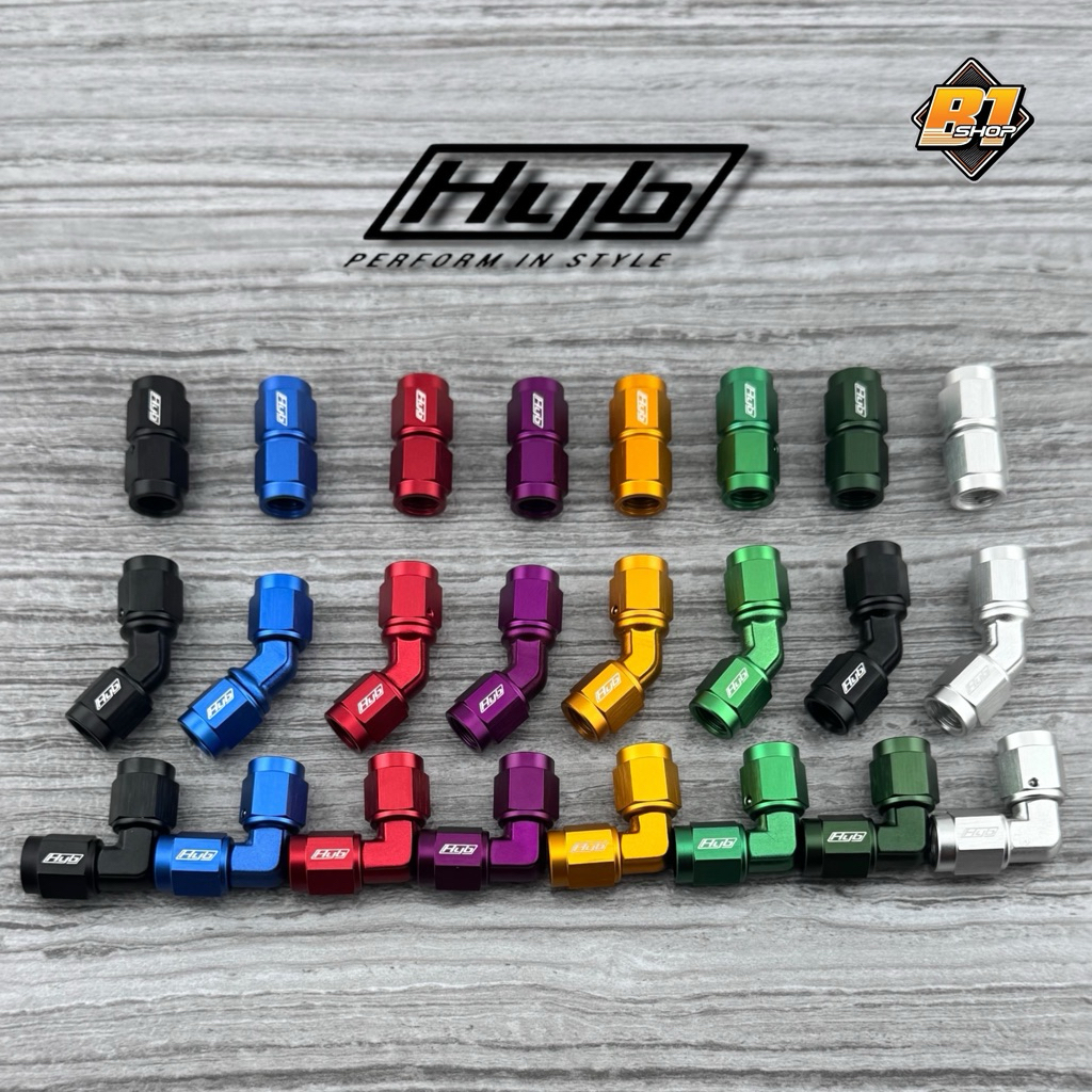 หัวฟิตติ้งตัวเมียHybแท้ ฟิตติ้งเมีย-เมีย An3/An6 ทุกองศา(ตรง,45องศา,90องศา)