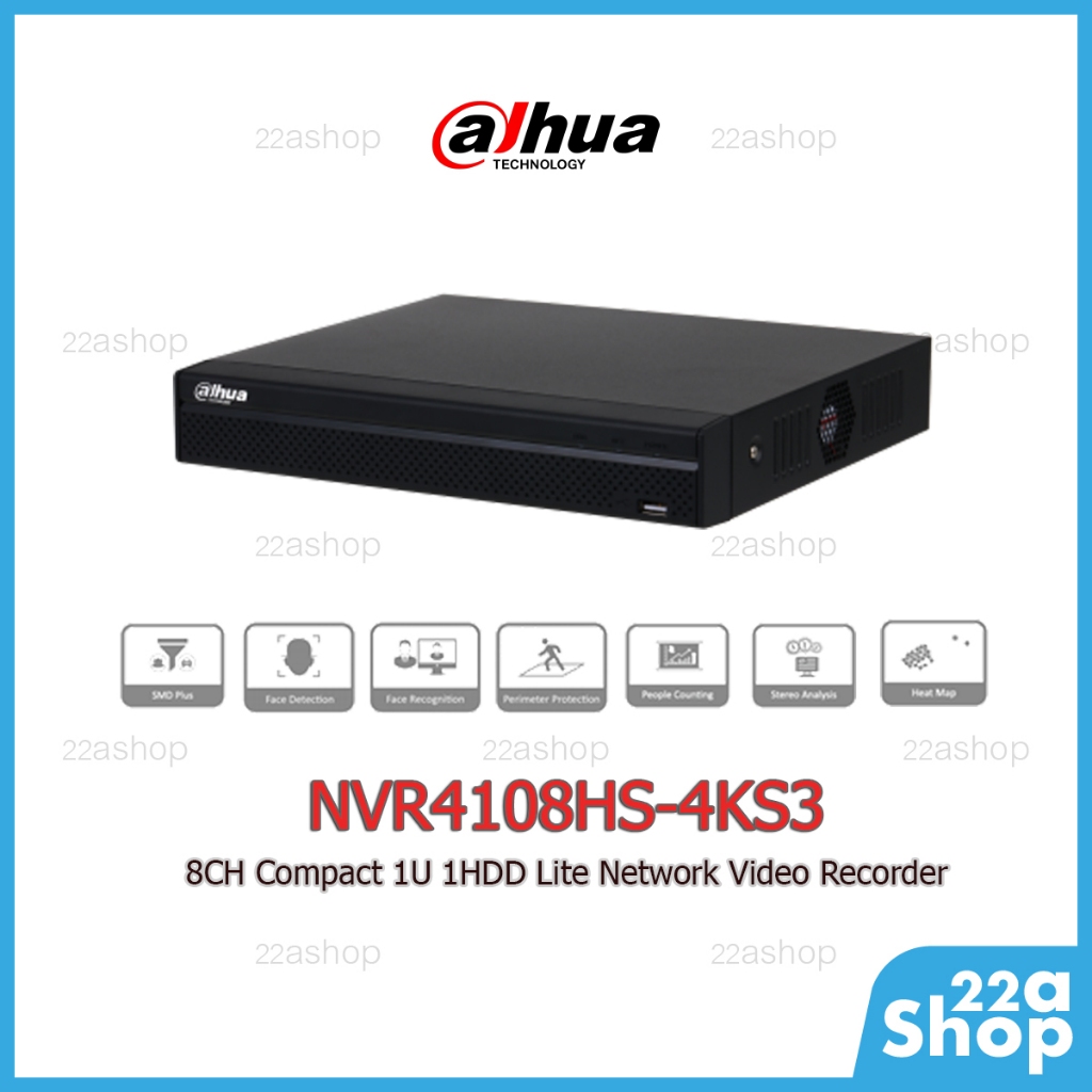 เครื่องบันทึก Dahua NVR4108HS-4KS3