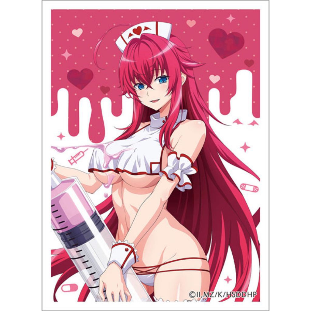 สลีฟการ์ด High School D x D HERO New Illustration Sleeve Rias Gremory White Nurse