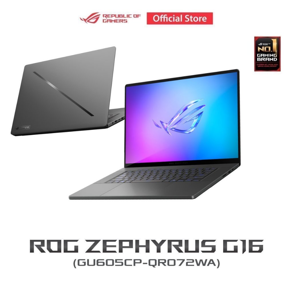 ASUS ROG Zephyrus G16 (GU605CP-QR072WA) 16" 2.5K OLED, U9-285H, 32GB, 1TB SSD, RTX5070 8GB, W11